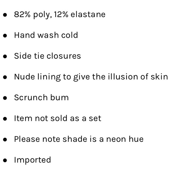 Beach Bunny ❤️‍🔥 Hard Summer tie side bottoms - Picture 5 of 7